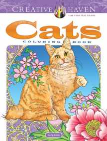 9780486833903-0486833909-Creative Haven Cats Coloring Book (Adult Coloring Books: Pets)