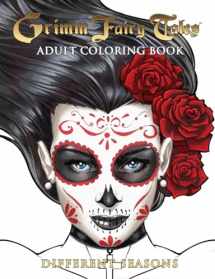 9781942275381-1942275382-Grimm Fairy Tales Adult Coloring Book Different Seasons