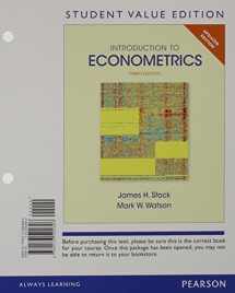9780133848915-0133848914-Introduction to Econometrics, Update, Student Value Edition Plus NEW MyLab Economics with Pearson eText -- Access Card Package