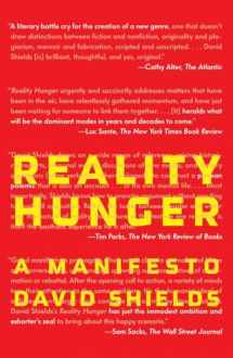 9780307387974-0307387976-Reality Hunger: A Manifesto