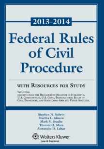9781454828327-1454828323-Federal Rules of Civil Procedure, 2013-2014: Statutory Supplement with Resources for Study