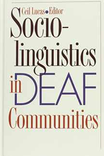 9781563680366-156368036X-Sociolinguistics in Deaf Communities (Volume 1)