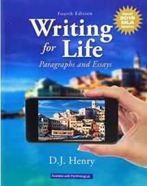 9780134678832-0134678834-Writing for Life: Paragraphs and Essays, MLA Update (4th Edition)