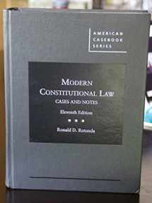 9781628102222-1628102225-Modern Constitutional Law: Cases and Notes, Unabridged, 11th (American Casebook Series)