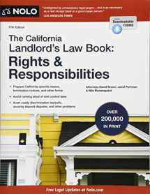 9781413323634-1413323634-California Landlord's Law Book, The: Rights & Responsibilities: Rights & Responsibilities