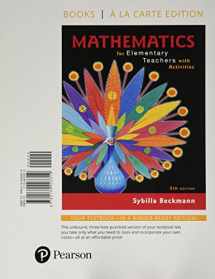 9780134423319-0134423313-Mathematics for Elementary Teachers with Activities