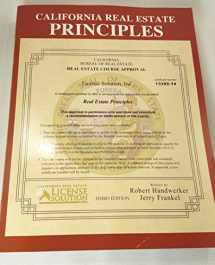 9780991453900-0991453905-California Real Estate Principles 3rd Third Edition (2015)