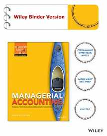 9781119036449-1119036445-Managerial Accounting: Tools for Business Decision Making 7e Binder Ready Version + WileyPLUS Registration Card