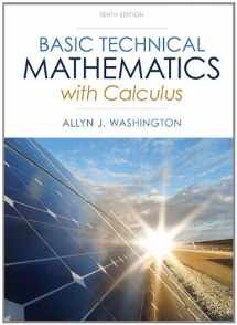 9780321924049-0321924045-Basic Technical Mathematics with Calculus Plus NEW MyMathLab with Pearson eText -- Access Card Package (10th Edition) (Washington Technical Mathematics)