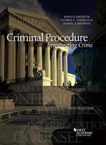 9781685619534-1685619533-Criminal Procedure: Investigating Crime (American Casebook Series)