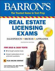 9781438011868-1438011865-Real Estate Licensing Exams (Barron's Test Prep)