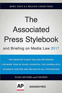 9780465093045-0465093043-The Associated Press Stylebook 2017: and Briefing on Media Law (Associated Press Stylebook and Briefing on Media Law)