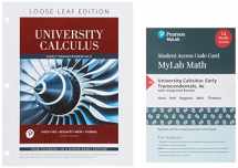 9780135308073-0135308070-University Calculus: Early Transcendentals, Loose-Leaf Edition Plus MyLab Math -- 24-Month Access Card Package