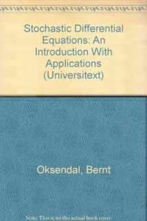 9780387602431-0387602437-Stochastic Differential Equations: An Introduction With Applications (Universitext)