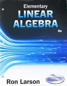 9781337604925-1337604925-Elementary Linear Algebra + Webassign 1 Term Access Card for Larson's Elementary Linear Algebra, 8th Ed