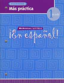 9780395958087-0395958083-¡En español!: Más práctica (cuaderno) Level 1 (Spanish Edition)