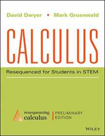 9781119170372-1119170370-Calculus: Resequenced for Students in STEM,Preliminary Edition