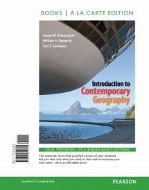 9780321812605-0321812603-Introduction to Contemporary Geography (Books a la Carte)