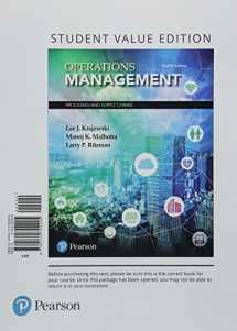 9780134855424-0134855426-Operations Management: Processes and Supply Chains, Student Value Edition Plus MyLab Operations Management with Pearson eText -- Access Card Package