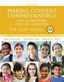 9780134550121-0134550129-Making Content Comprehensible for Elementary English Learners: The SIOP Model, with Enhanced Pearson eText -- Access Card Package (SIOP Series)