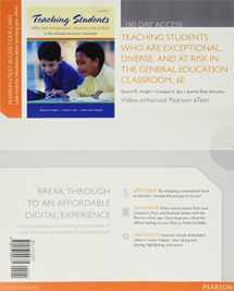 9780133394771-0133394778-Teaching Students Who are Exceptional, Diverse, and At Risk in the General Education Classroom, Video-Enhanced Pearson eText -- Access Card (6th Edition)