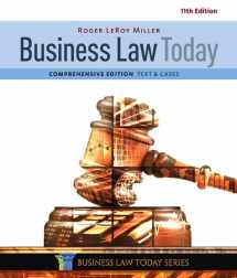 9781305575011-1305575016-Business Law Today, Comprehensive