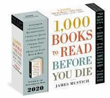 9781523506606-1523506601-1,000 Books to Read Before You Die Page-A-Day Calendar 2020