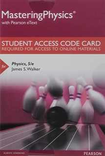 9780134019840-0134019849-Mastering Physics with Pearson eText -- Standalone Access Card -- for Physics (5th Edition)