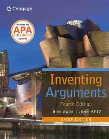 9781337280860-1337280860-Inventing Arguments with APA 7e Updates (Inventing Arguments Series)
