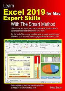 9781909253339-1909253332-Learn Excel 2019 for Mac Expert Skills with The Smart Method: Tutorial teaching Advanced Techniques