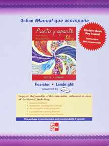 9780073211985-0073211982-Quia Online Workbook/Laboratory Manual t/a Punto y aparte