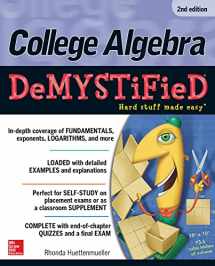 9780071815840-0071815848-College Algebra DeMYSTiFieD, 2nd Edition