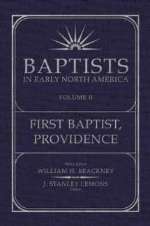 9780881464436-0881464430-Baptist in Early North America: First Baptist, Providence, Volume II