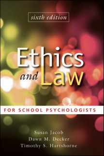 9780470579060-0470579064-Ethics and Law for School Psychologists