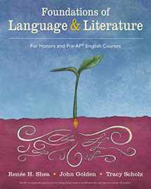 9781457691225-1457691221-Foundations of Language and Literature: Pre-AP®/Honors
