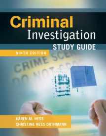 9781435469969-1435469968-Study Guide for Criminal Investigation