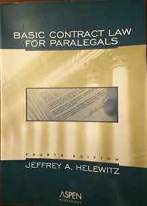 9780735546479-0735546479-Basic Contract Law For Paralegals
