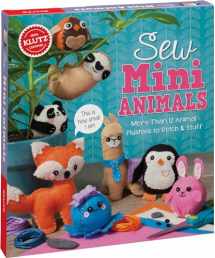 9781338106442-1338106449-Sew Mini Animals (Klutz Craft Kit) 8" Length x 1.5" Width x 9" Height
