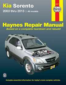 9781620920466-1620920468-Kia Sorento all models (2003-2013) Haynes Repair Manual (USA) (Paperback)