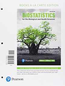 9780134768359-0134768353-Biostatistics for the Biological and Health Sciences, Loose-Leaf Edition Plus MyLab Statistics with Pearson eText -- 24 Month Access Card Package
