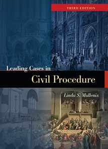 9781634606820-1634606825-Leading Cases in Civil Procedure (American Casebook Series)