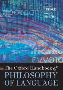 9780199259410-0199259410-The Oxford Handbook of Philosophy of Language (Oxford Handbooks)