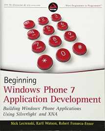 9780470912331-0470912332-Beginning Windows Phone 7 Application Development: Building Windows Phone Applications Using Silverlight and XNA