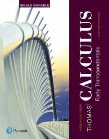 9780134768519-0134768515-Thomas' Calculus: Early Transcendentals, Single Variable plus MyLab Math with Pearson eText -- 24-Month Access Card Package