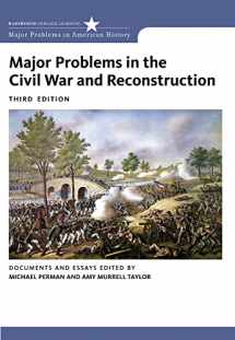 9780618875207-0618875204-Major Problems in the Civil War and Reconstruction: Documents and Essays (Major Problems in American History Series)