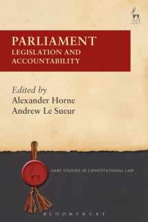 9781849467162-1849467161-Parliament: Legislation and Accountability (Hart Studies in Constitutional Law)