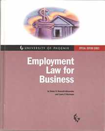 9780072454505-0072454504-Employment Law for Business (University of Phoenix Special Edition Series)