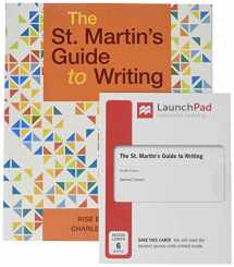 9781319232559-1319232558-The St. Martin's Guide to Writing 12e & LaunchPad for the St. Martin's Guide to Writing 12e (Six-Months Access)