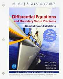 9780134872988-0134872983-Differential Equations and Boundary Value Problems: Computing and Modeling, Tech Update
