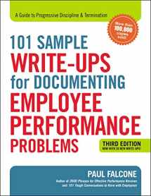 9780814438558-0814438555-101 Sample Write-Ups for Documenting Employee Performance Problems: A Guide to Progressive Discipline & Termination